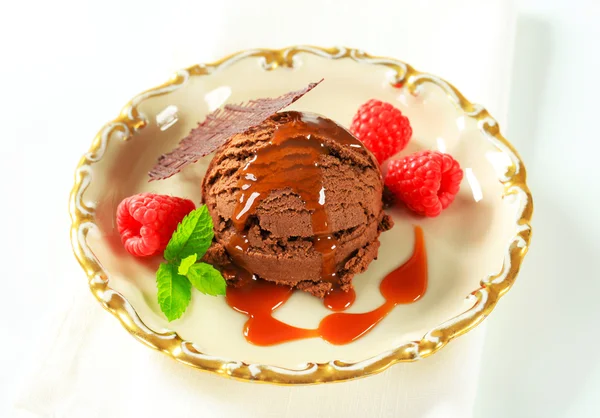 Înghețată de ciocolată — Fotografie, imagine de stoc