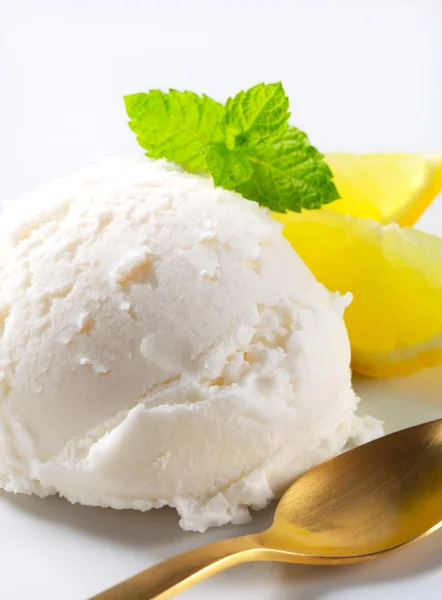 Limon dondurma — Stok fotoğraf