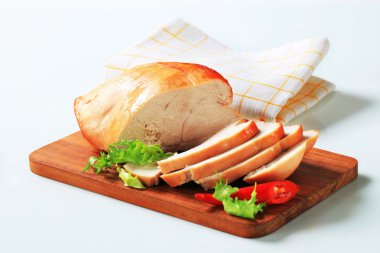 Roast turkey breast clipart