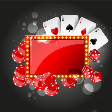 Vector Casino Background clipart