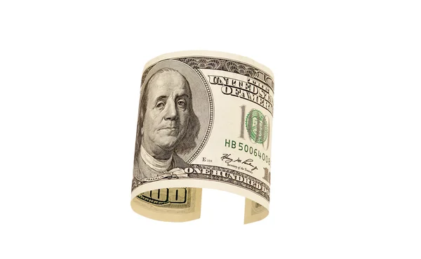 One hundred dollar bill — Stock Photo, Image
