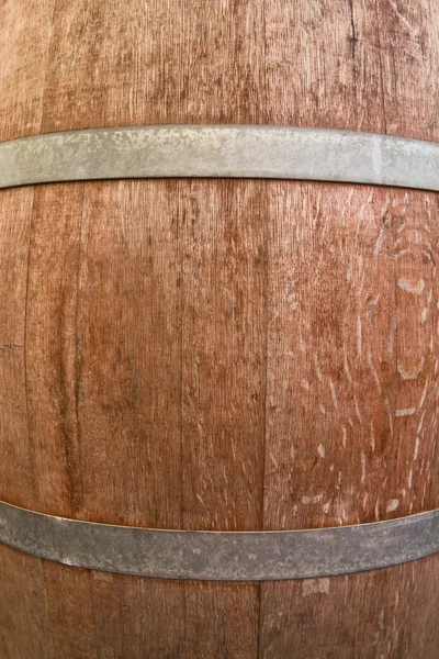 Wooden barrel backgroung — Stock Photo, Image