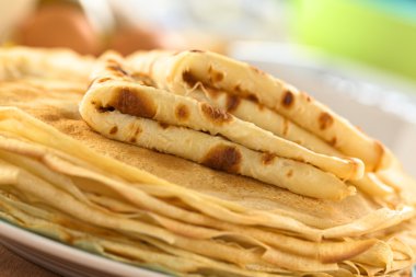 Fresh Homemade Crepes clipart