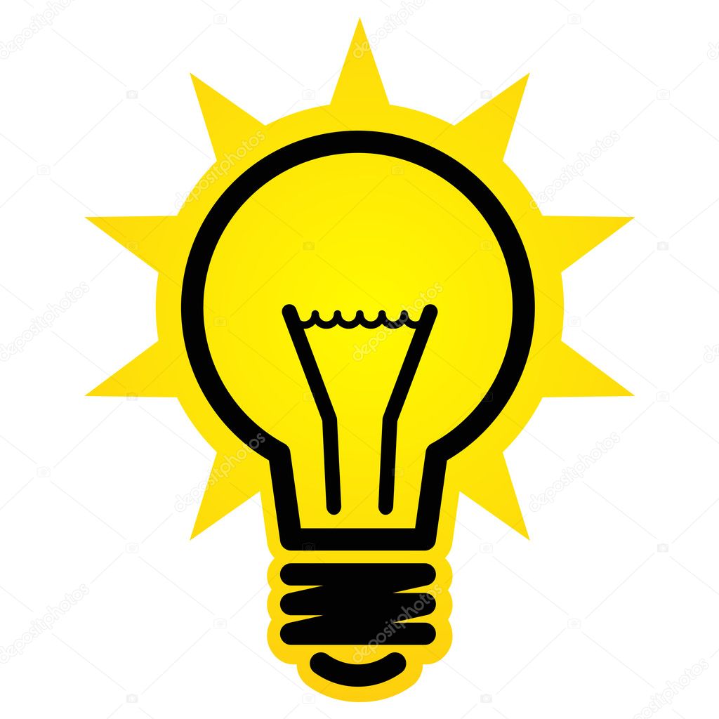 clipart of a light bulb