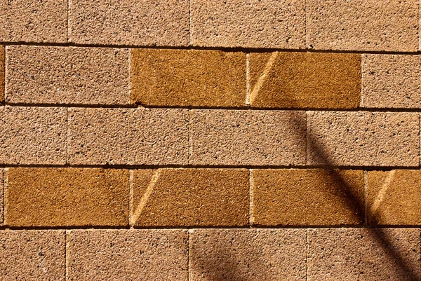Block wall with V shapes — Stock Photo, Image