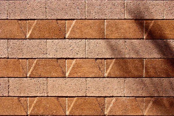 Brick wall with V patterns — Stock Photo, Image