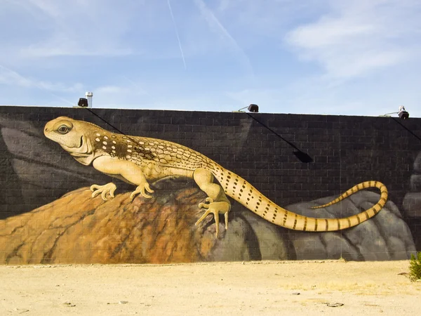 Lizard Mural — Stock Photo, Image