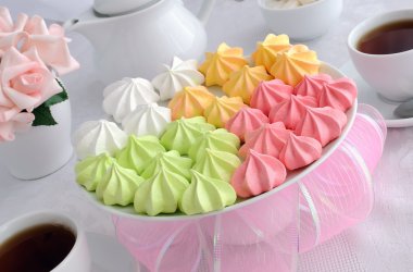 Meringue cookies clipart