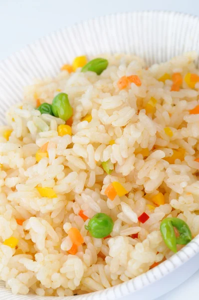 Рис с горохом — стоковое фото