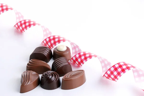 Chutné čokolády — Stock fotografie