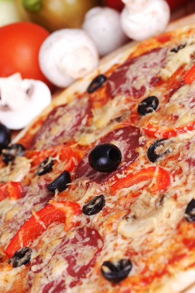 Čerstvé pizzy — Stock fotografie