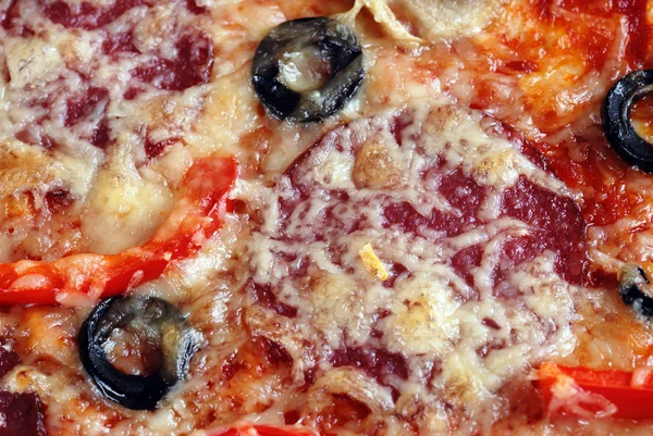 Frische Pizza — Stockfoto