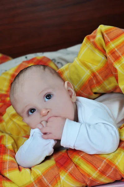 Adorabile piccolo bambino — Foto Stock