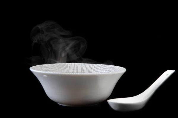 Bowl with soup — Stock Photo, Image
