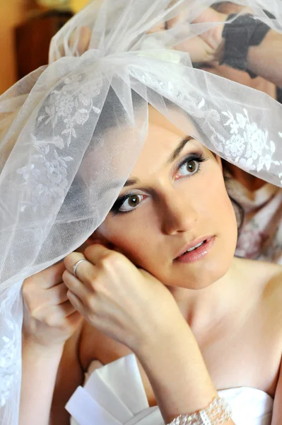 Stilvolle Braut — Stockfoto