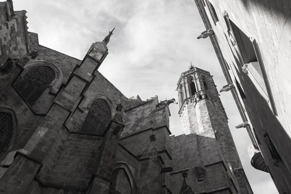 Cattedrale di Santa Croce e Santa Eulalia — Foto Stock