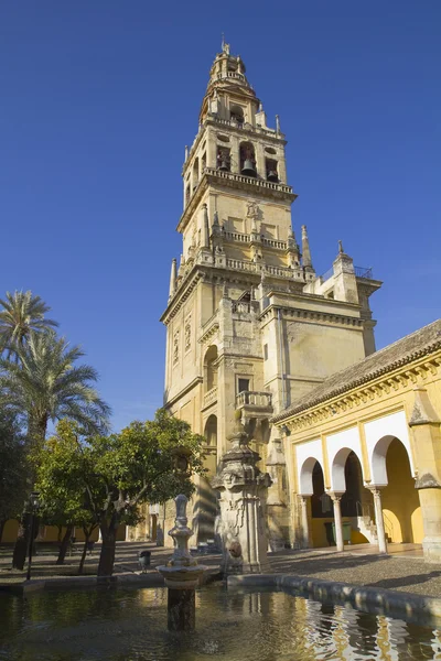 Zvonice mešitou cordoba - Španělsko — Stock fotografie