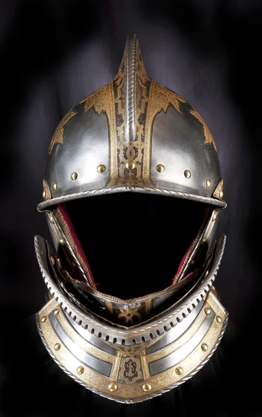 Železná helma — Stock fotografie