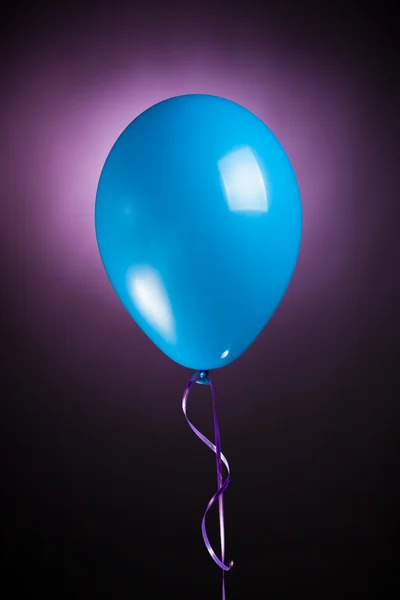 Balão azul festivo — Fotografia de Stock