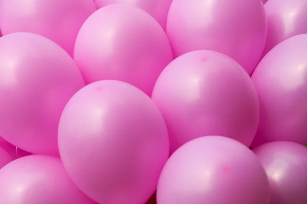 Roze ballonnen achtergrond — Stockfoto