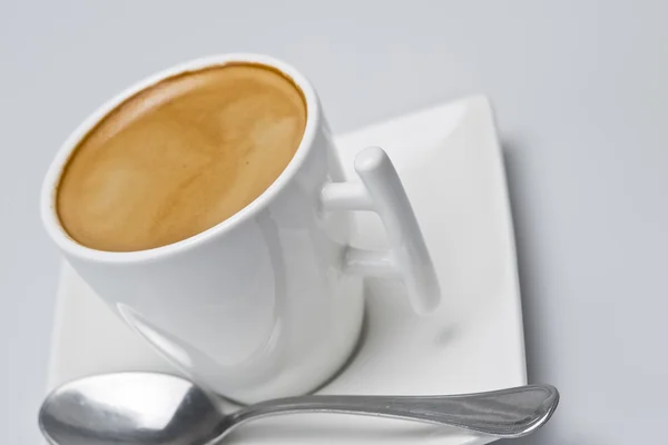 Nahaufnahme vom Kaffee. — Stockfoto