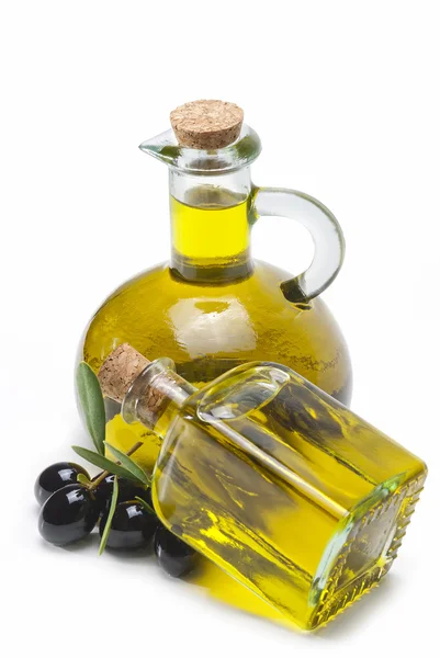 Оливковое масло для здорового питания . — стоковое фото