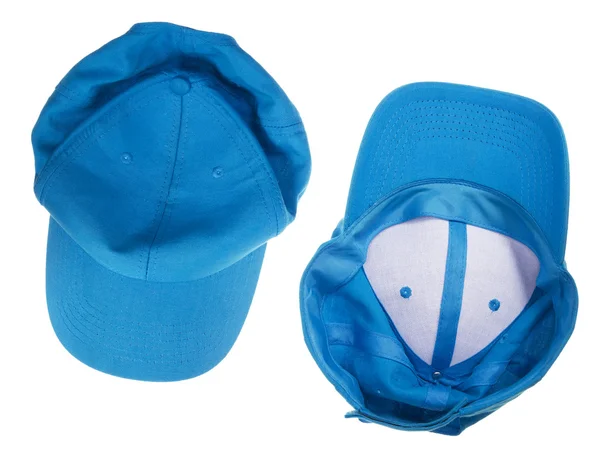 Modré zmačkaný cap — Stock fotografie