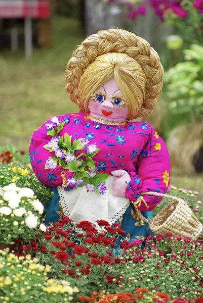 Muñeca de flores — Foto de Stock