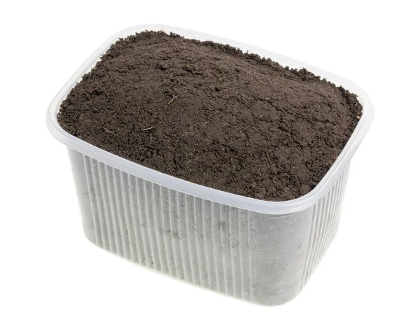 Gleby kompostu do lądowania — Zdjęcie stockowe
