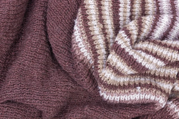 Sjaal van wol handleiding zijn viskeuze — Stockfoto
