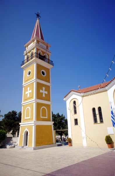 Ortodoxa kyrkan i ön zakynthos, Grekland — Stockfoto
