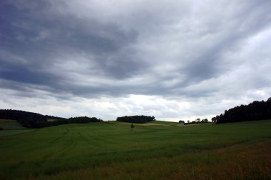 akşam saatlerinde manzara