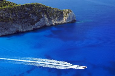 Motorlu tekne gezisi, zakynthos Adası