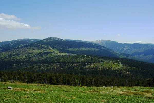 Schutzhütten im Karkonosse-Gebirge — Stockfoto