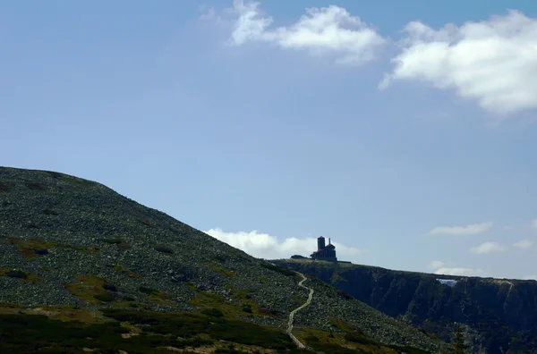 Refúgio em Karkonosze montanhas — Fotografia de Stock