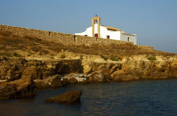 Orthodoxe kerk in zakynthos eiland — Stockfoto