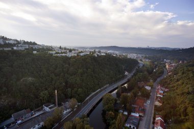 kavşak, yol çok detaylı hava Şehir Manzaralı