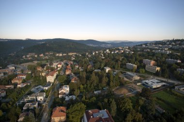 crossroads, yollar, factori son derece detaylı hava Şehir Manzaralı