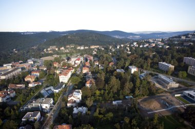 kavşak, yol çok detaylı hava Şehir Manzaralı