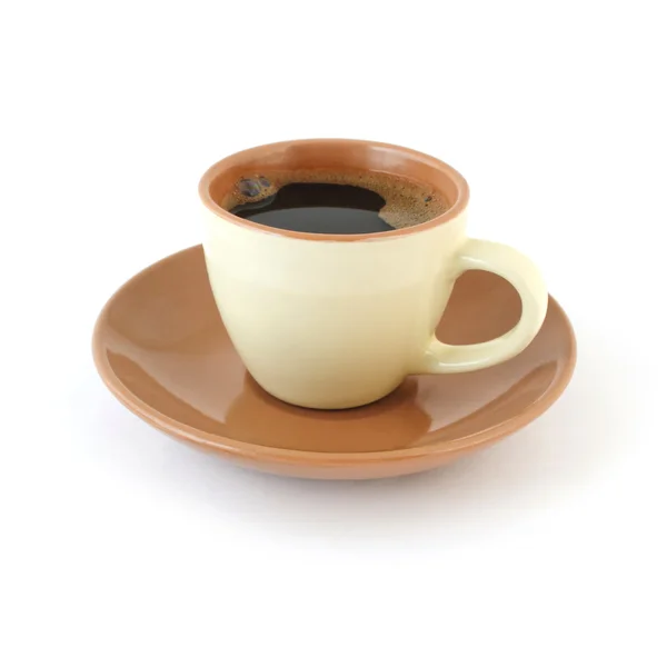 Espresso en la taza — Foto de Stock