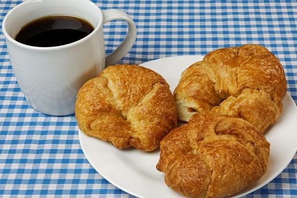 stock image Croissants and Coffee