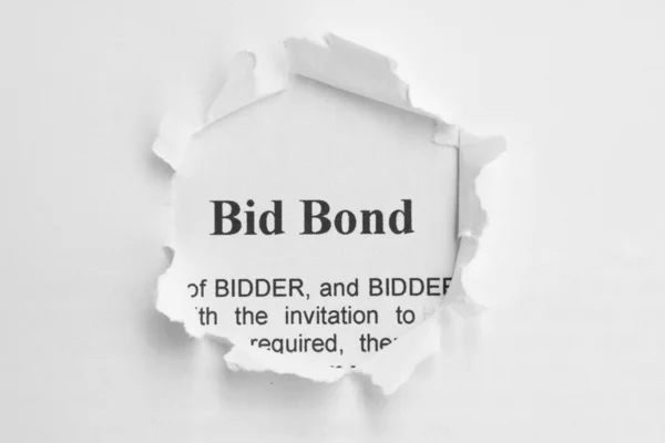 Oferty obligacji — Zdjęcie stockowe