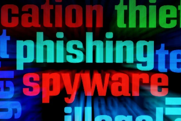 Phishing spyware — Stockfoto