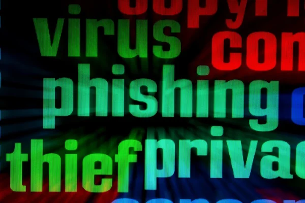 Spyware de phishing — Fotografia de Stock