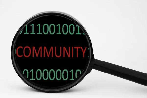 Web-Community — Stockfoto