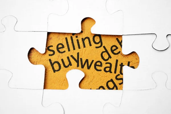 Buy selling wealth — Stock Photo, Image