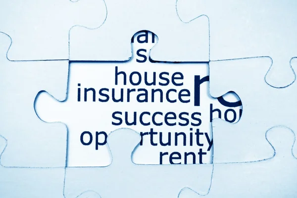 House insurance — Stock Photo, Image