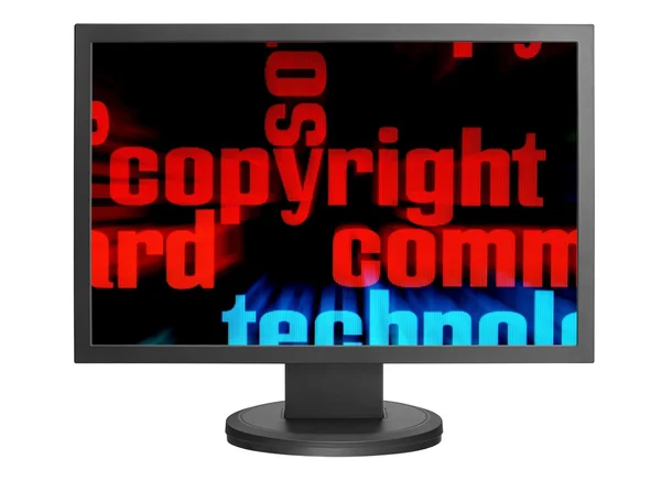 Copyright web — Foto Stock