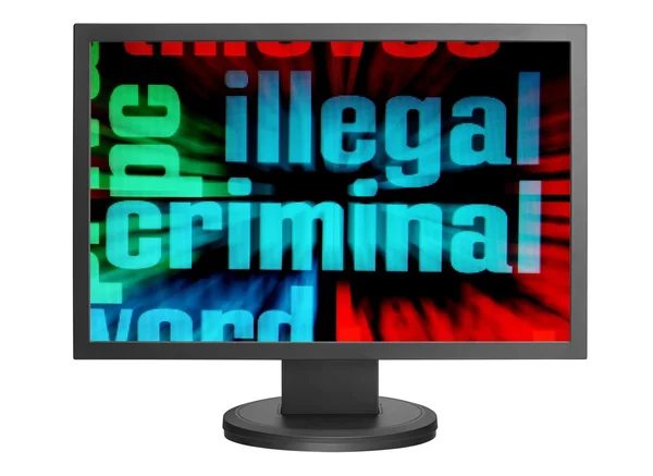 Web criminal — Stock Photo, Image