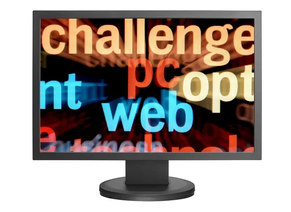 Concepto web de PC — Foto de Stock